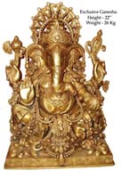 Rukmani arts  brass statues   Code 52