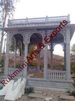 Rukmani arts  marble gazebo baradari   Code 4