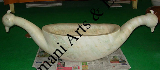 Marble Lotus plates, Bowls urlis, urns