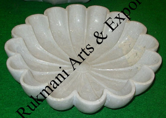 Marble Lotus plates, Bowls urlis, urns