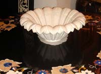 marble lotus plates bowls