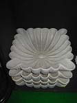 marble lotus plates bowls