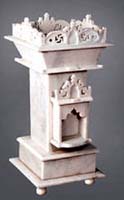 Rukmani arts  marble tulsi kund   Code 1