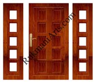 teakwood interior doors