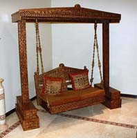 Rukmani arts  wooden swings   Code 140